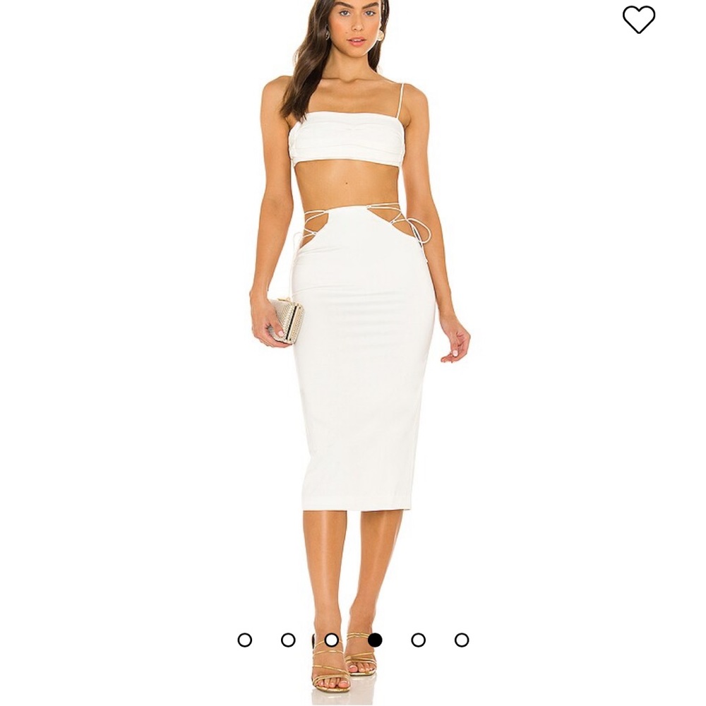 NBD Sydnee Skirt in Ivory S
